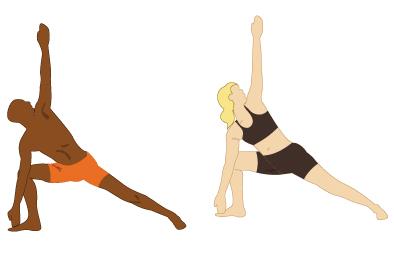 Triangle Pose